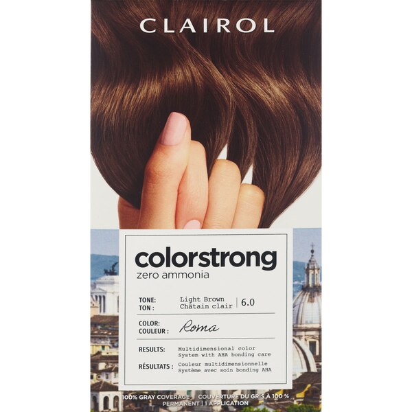 Clairol ColorStrong Zero Ammonia Permanent Hair Color