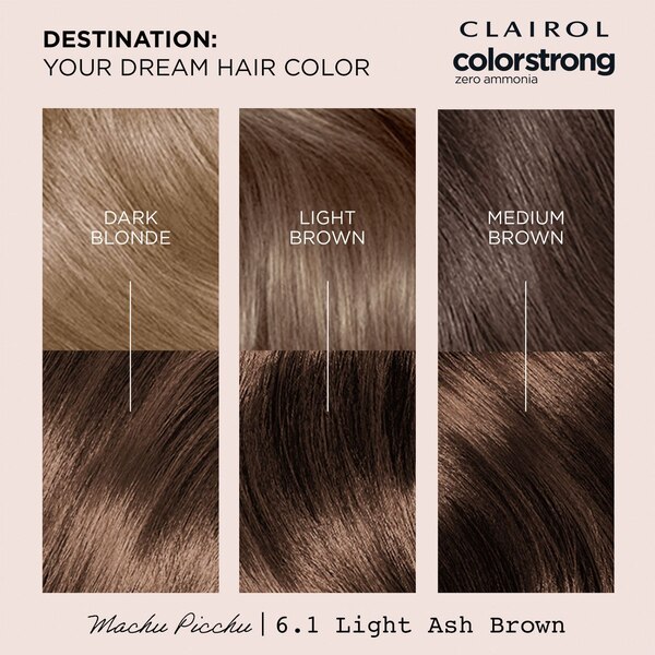 Clairol ColorStrong Zero Ammonia Permanent Hair Color