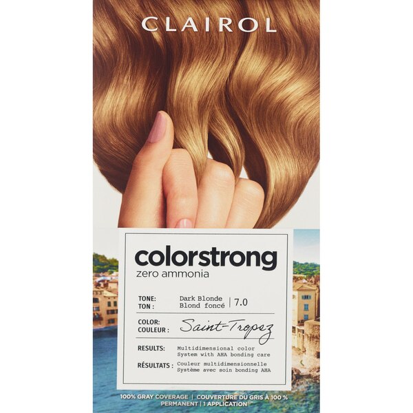 Clairol ColorStrong Zero Ammonia Permanent Hair Color