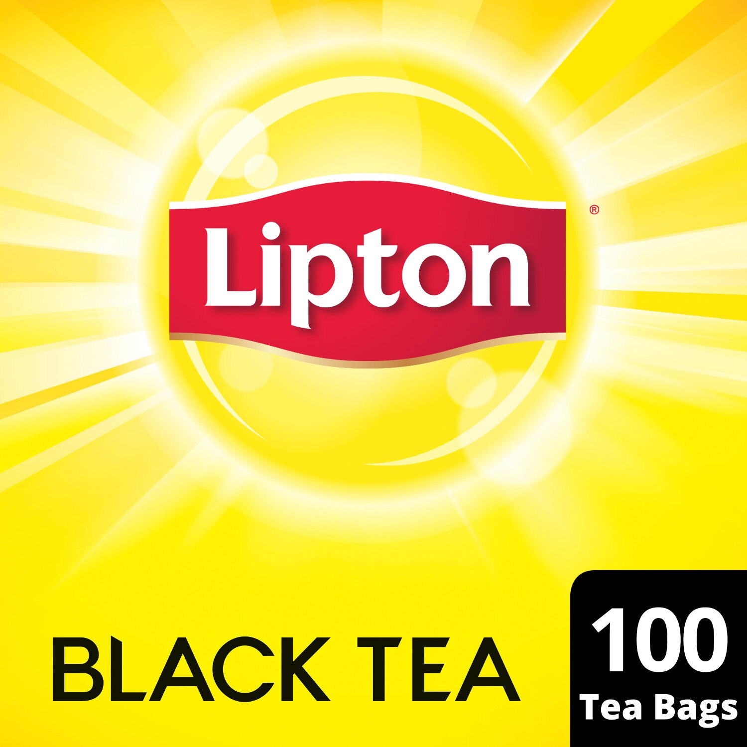 Lipton - Té negro en saquitos, 100 u.