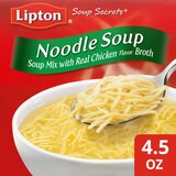 Lipton Soup Secrets Noodle Soup Mix with Real Chicken Flavor Broth, 4.5 oz, thumbnail image