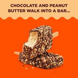 Reese's  Milk Chocolatey Coating and Cake Crumbs Peanut Butter Frozen Dairy Dessert Bar, 6 CT, thumbnail image