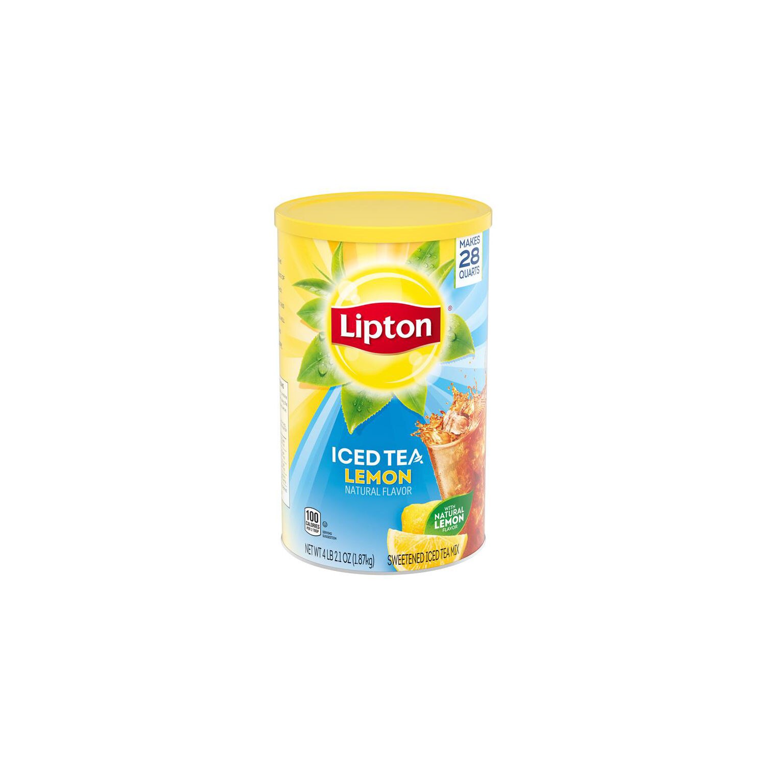 Lipton Lemon Sweetened Iced Tea Mix, 50.3 oz