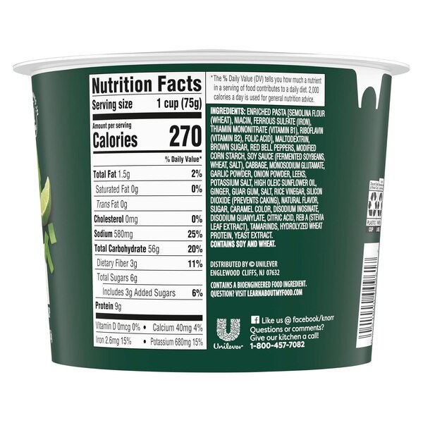 Knorr, Pasta Cup Pad Thai 2.6 oz