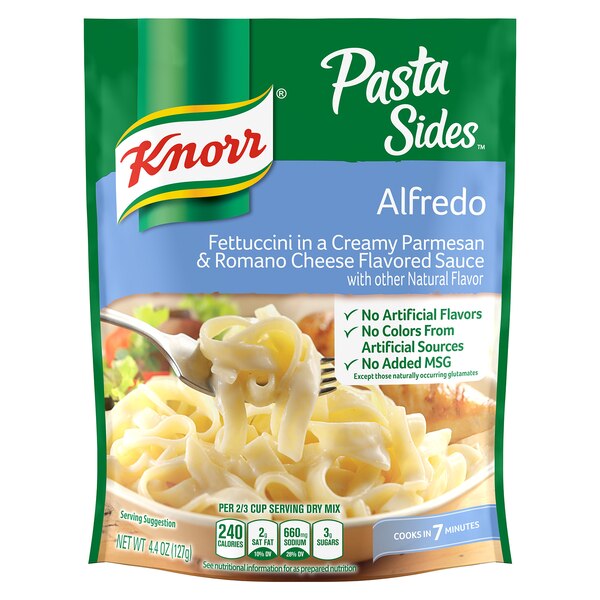 Knorr Pasta Sides Alfredo Pasta Side Dish, 4.4 OZ
