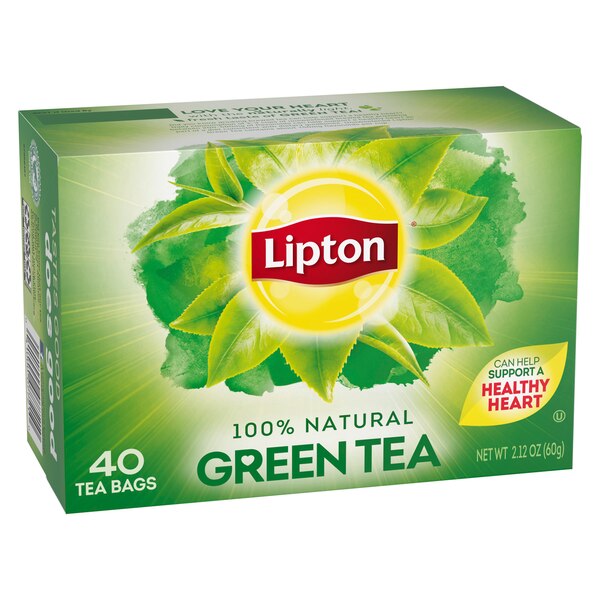 Lipton 100% Natural Tea Green Tea Bags