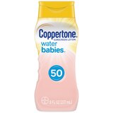 Coppertone WaterBABIES Sunscreen Pure & Simple Free Lotion Broad Spectrum SPF 50, 6 OZ, thumbnail image