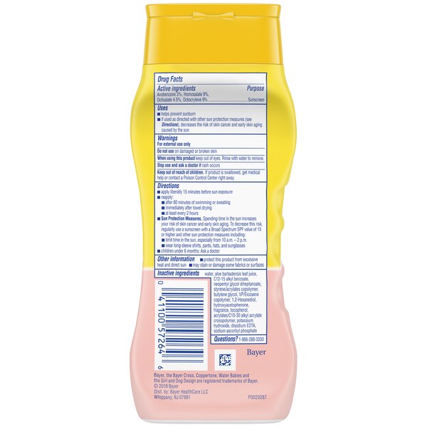 Coppertone WaterBABIES Sunscreen Pure & Simple Free Lotion Broad Spectrum SPF 50, 6 OZ