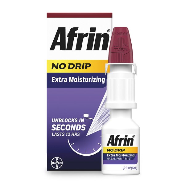 Afrin No Drip 12HR Extra Moisturizing Nasal Spray