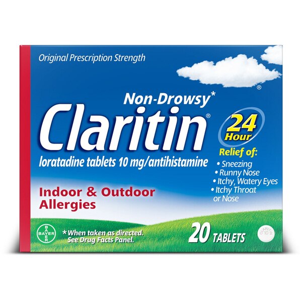Claritin 24HR Non Drowsy Allergy Relief Tablets