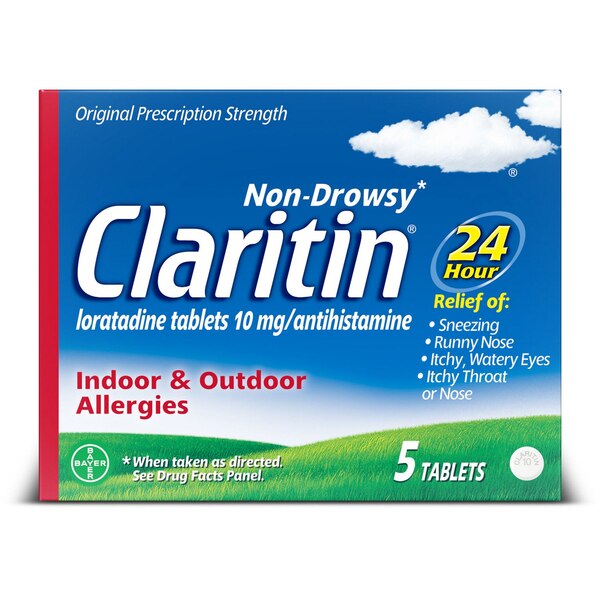 Claritin 24HR Non Drowsy Allergy Relief Tablets