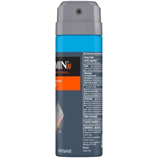 Lotrimin AF Athlete's Foot Liquid Spray, 4.6 OZ