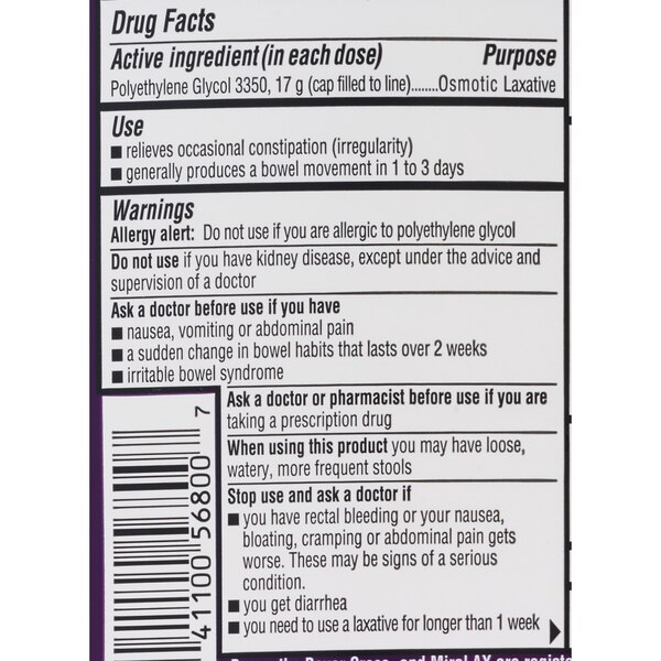 MiraLAX Laxative Powder