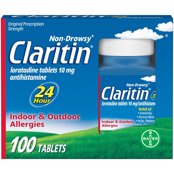 Claritin 24HR Non Drowsy Allergy Relief Tablets