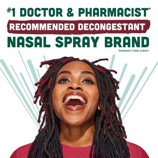 Afrin No Drip Severe Congestion Nasal Decongestant Pump Mist