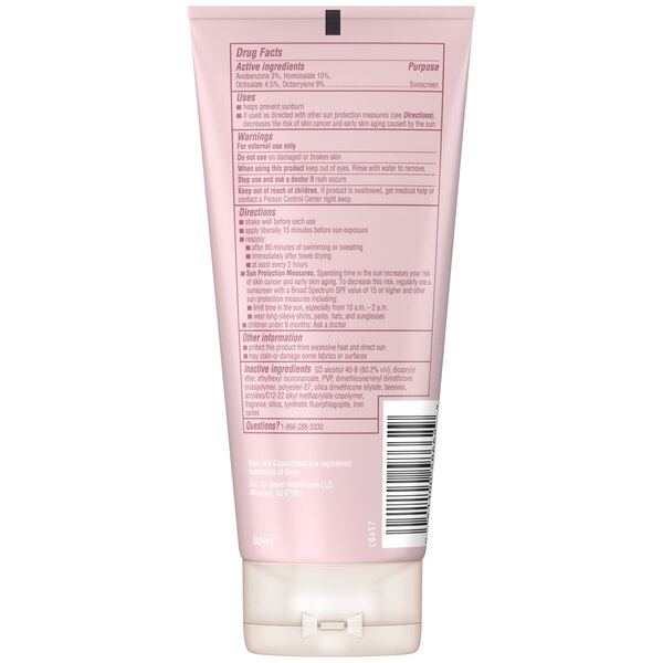 Coppertone Glow Hydragel Sunscreen Lotion with Shimmer