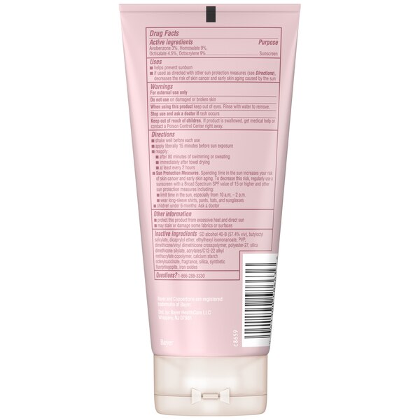 Coppertone Glow Hydragel Sunscreen Lotion with Shimmer
