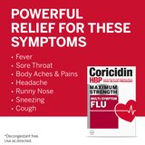 Coricidin HBP Maximum Strength Multi-Symptom Flu Tablets, 24 CT, thumbnail image