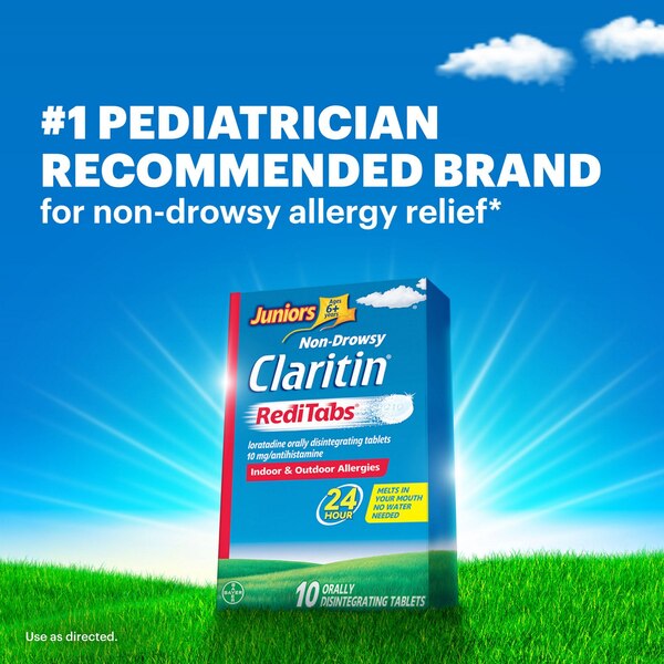Claritin Juniors 24HR Allergy Relief RediTabs, 30 CT