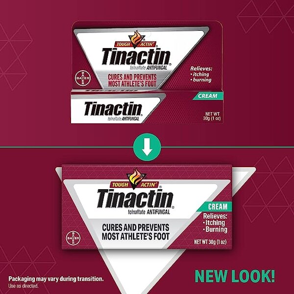 Tinactin Cream, Tolnaftate 1%, 1 OZ