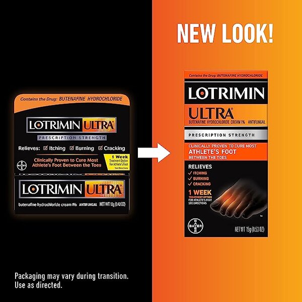 Lotrimin Ultra 1 Week Athlete's Foot Treatment, .53 OZ