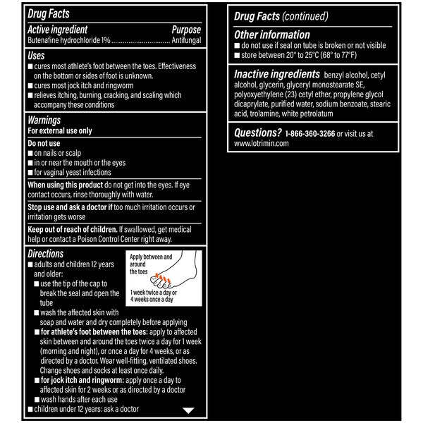 Lotrimin Ultra 1 Week Athlete's Foot Treatment, .53 OZ