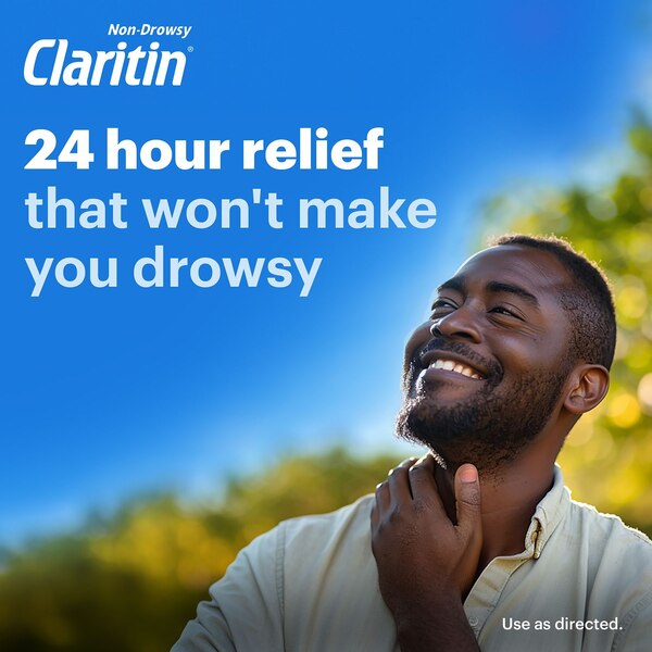 Claritin 24HR Non Drowsy Liquid Allergy Syrup, Cooling Honey, 8 OZ