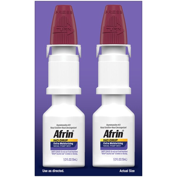 Afrin No Drip 12HR Extra Moisturizing Nasal Spray