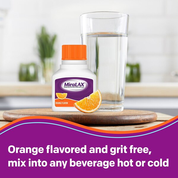 Miralax Once Daily Doses, Orange, 14 Doses