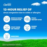 Claritin-D 12 Hour Non-Drowsy Indoor & Outdoor Allergies, Allergy & Congestion Extended Release Tablets, thumbnail image