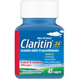 Claritin 24HR Non Drowsy Allergy Relief Tablets, thumbnail image
