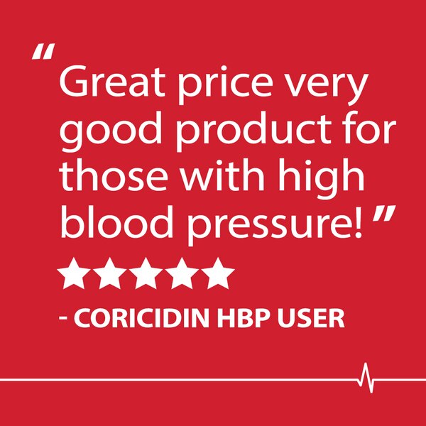 Coricidin HBP Cold & Flu Relief Tablets, 20 CT