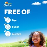 Claritin Children's Non-Drowsy 24HR Allergy Relief Chewable Tablets, Grape, thumbnail image