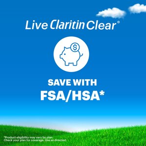 Claritin Children's Non-Drowsy 24HR Allergy Relief Chewable Tablets, 5mg Loratadine, Bubblegum, 30 CT