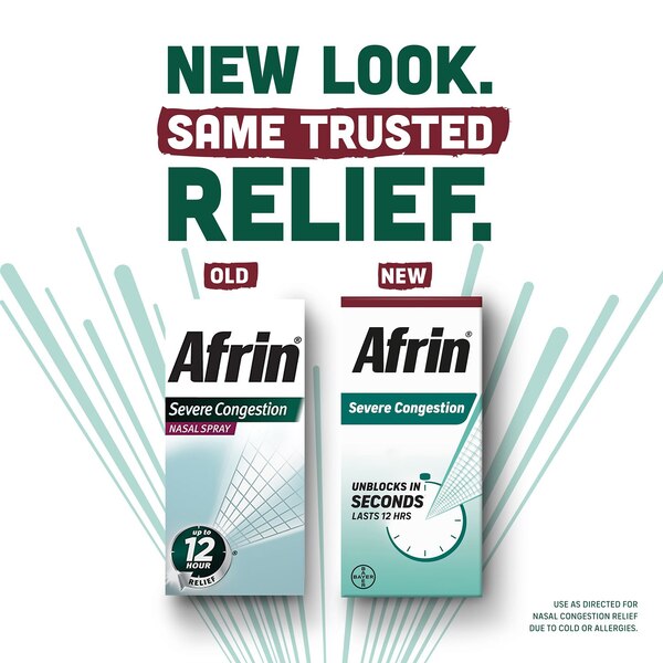Afrin Nasal Spray Severe Congestion