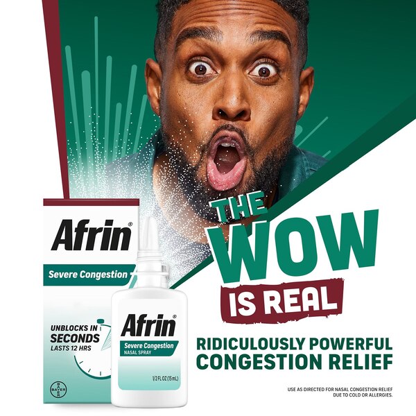 Afrin Nasal Spray Severe Congestion