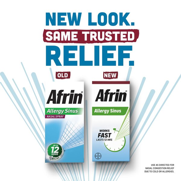 Afrin 12HR Sinus Nasal Spray, 0.5 OZ