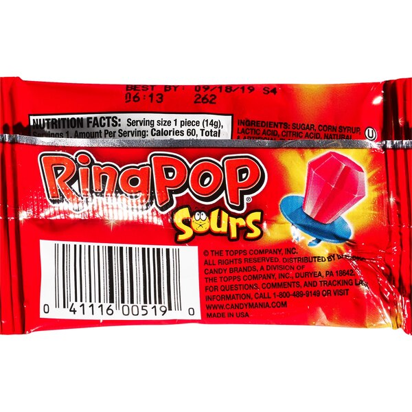 Ring Pop Strawberry