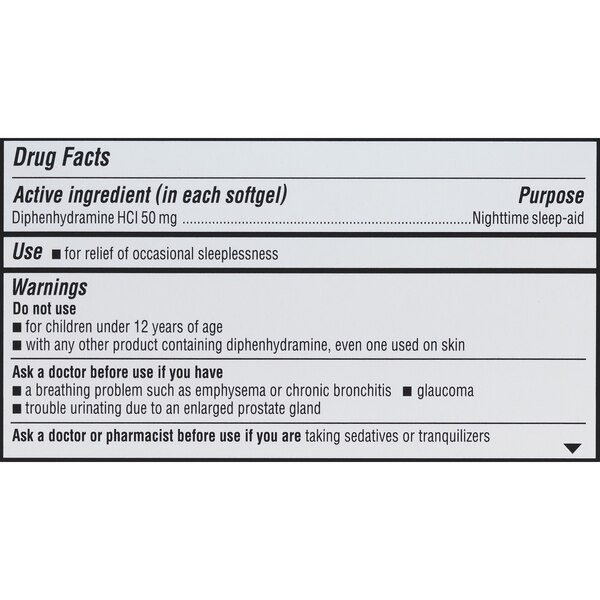 Unisom SleepGels Softgels, 32 CT