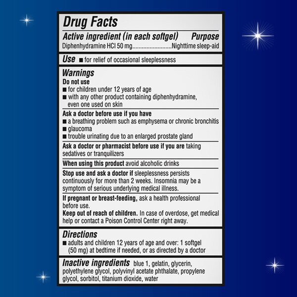 Unisom SleepGels Softgels, 100 CT