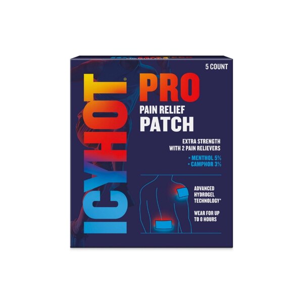 Icy Hot Pro Pain Relief Patches, 5 CT
