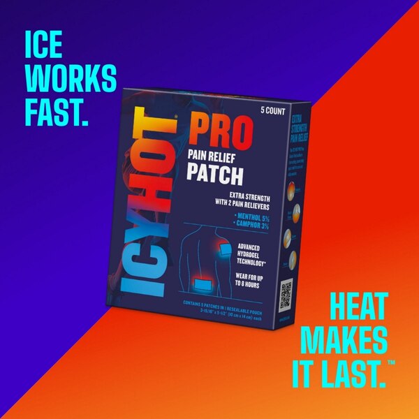 Icy Hot Pro Pain Relief Patches, 5 CT