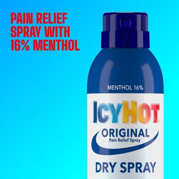 Icy Hot Pro Pain Relief Dry Spray, 4 OZ