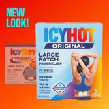 Icy Hot Original Pain Relief Patch, Large, 5 CT, thumbnail image
