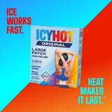 Icy Hot Original Pain Relief Patch, Large, 5 CT, thumbnail image