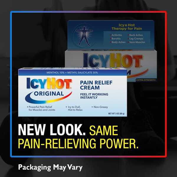 Icy Hot Original Pain Relief Cream, 3 OZ
