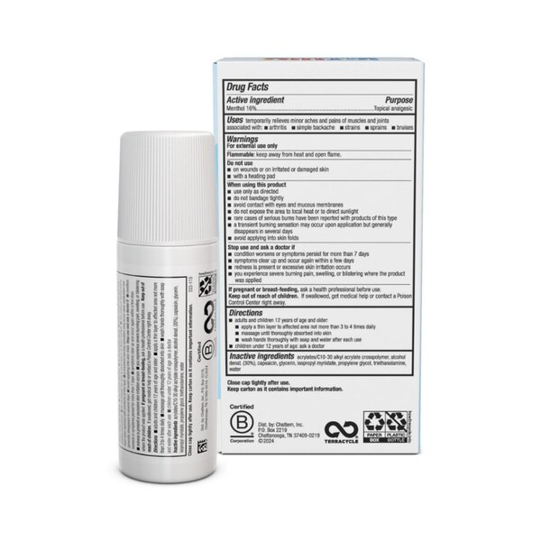 Icy Hot Original Pain Relief No Mess Roll-On, 2.5 FL OZ