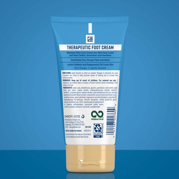 Gold Bond Therapeutic Foot Cream, Triple Action, 4 OZ