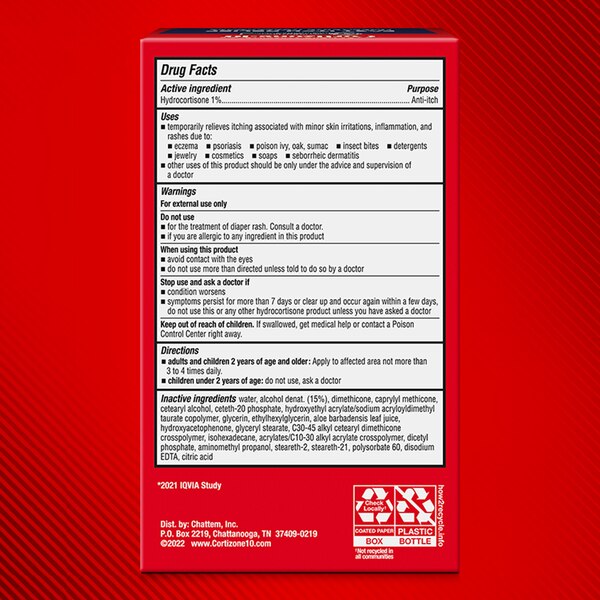 Cortizone-10 Fast Itch Relief With Massaging Rollerball, 1.5 oz