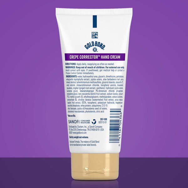 Gold Bond Age Renew Crepe Corrector Hand Cream, 3 OZ